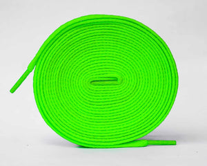 Flat Sneaker Laces- Neon Jordan laces AJ1 Laces Kicks Machine