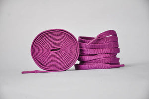 Flat Sneaker Laces- Purple Jordan laces AJ1 Laces Kicks Machine
