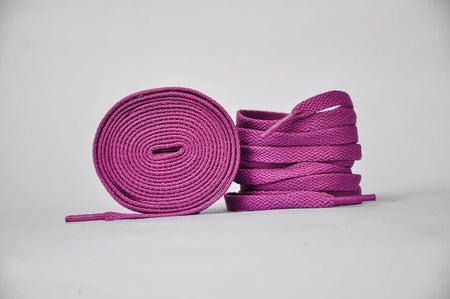 Flat Sneaker Laces- Purple Jordan laces AJ1 Laces Kicks Machine