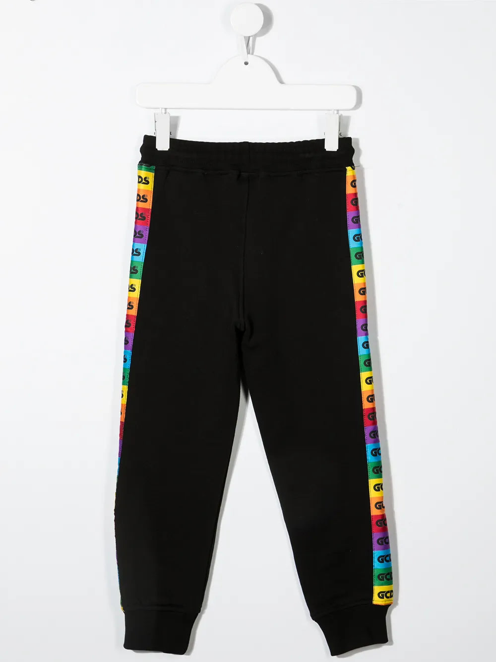rainbow logo-tape track pants