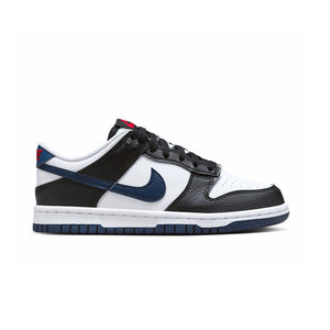 Nike Dunk Low Black White Midnight Navy