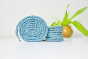 Braided Rope Lace - Teal