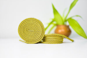 Reflective Rope Laces- Yellow Yeezy Laces Kicks Machine