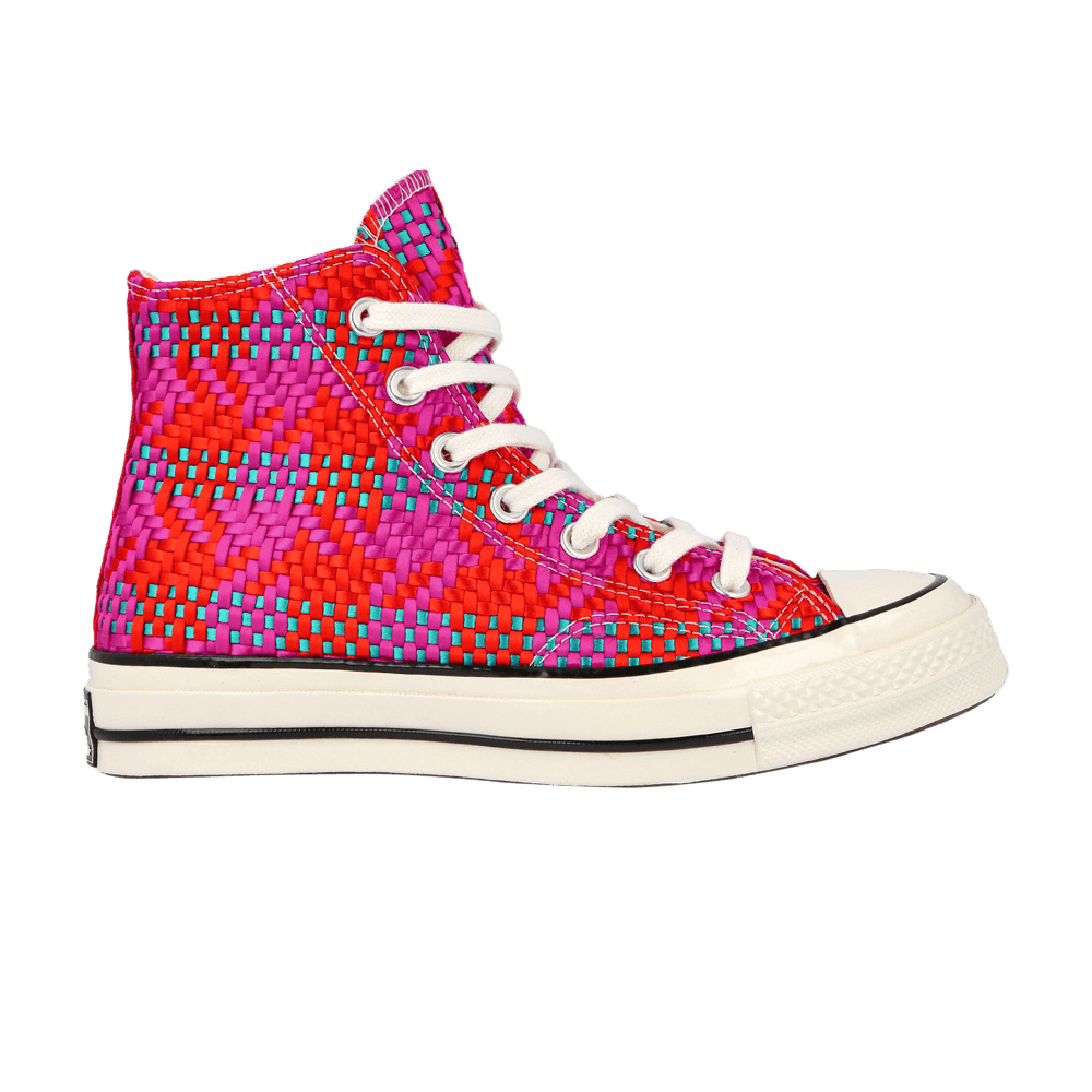 Converse Chuck 70 Hi Culture Weave - Red Pink