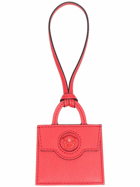 Medusa Head leather tag