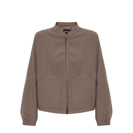 Zipped Blouson Jacket