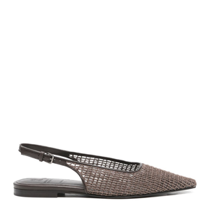 Flat Shoes Brown