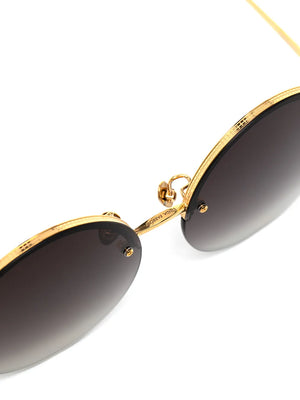 Adrienne round-frame sunglasses