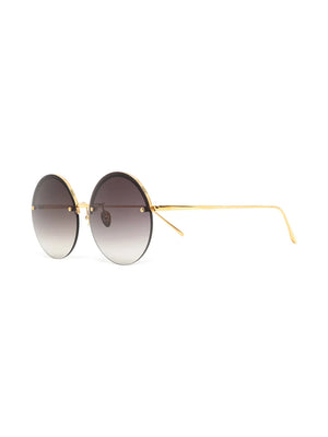 Adrienne round-frame sunglasses