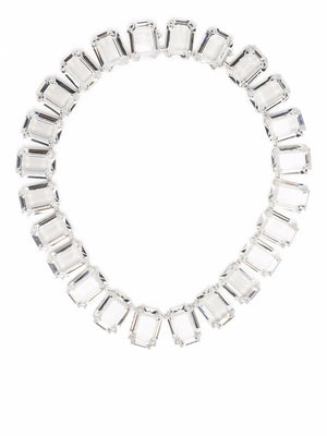 Millenia octagon cut crystals necklace