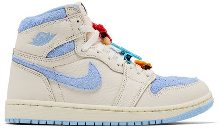 Wmns Air Jordan 1 High OG 'Pale Ivory Pyschic Blue'
