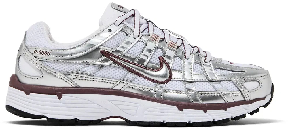 Nike Wmns P-6000 'White Metallic Silver'