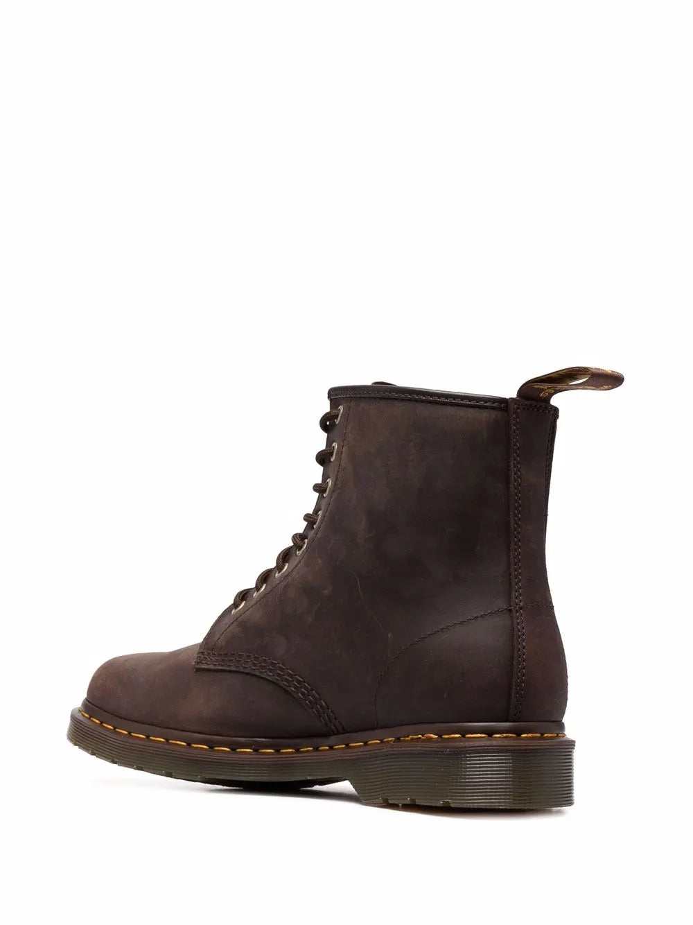 lace-up ankle-length boots
