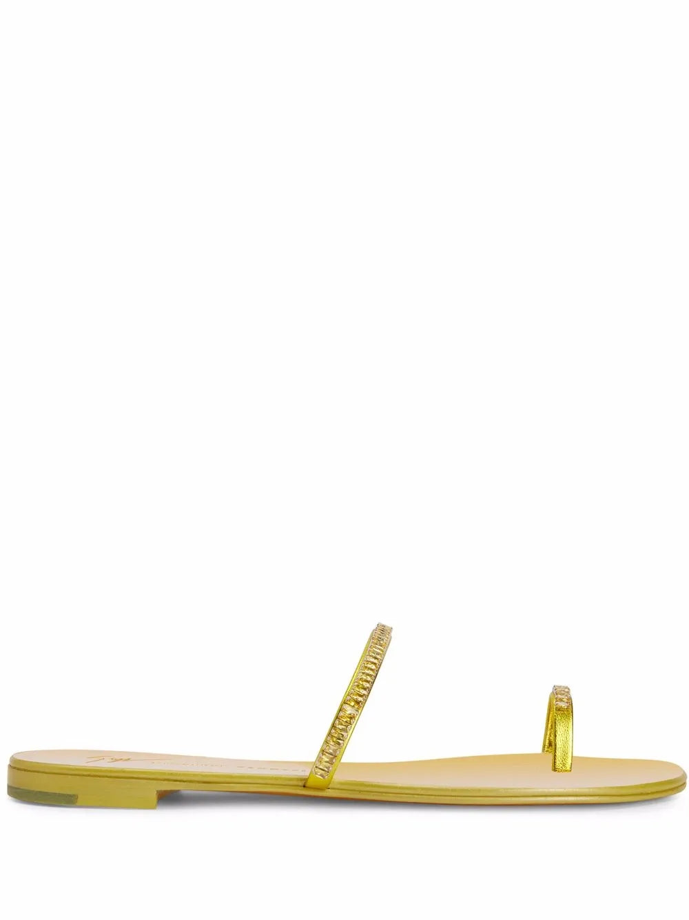Colorful flat sandals