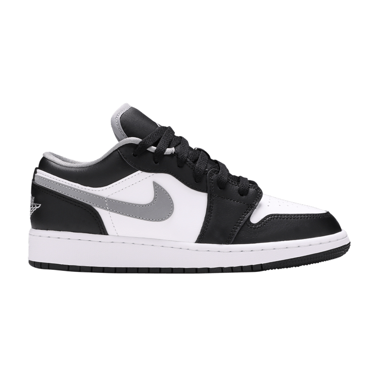Air Jordan 1 Low GS Black Medium Grey