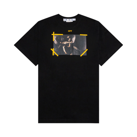 Off-White Diag ARR Carav Mercy Skat Black T-Shirt