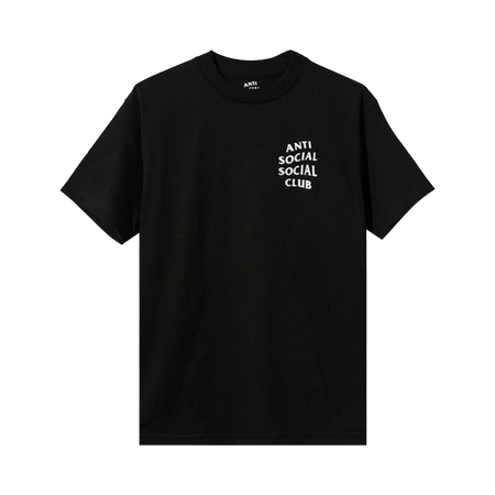 Anti Social Social Club Kkoch Black T-Shirt