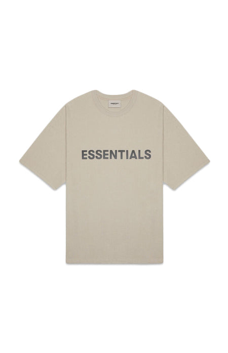 Fear of God Essentials Boxy T-Shirt Applique Logo Olive/Khaki