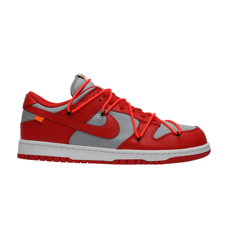 Off White x Dunk Low University Red