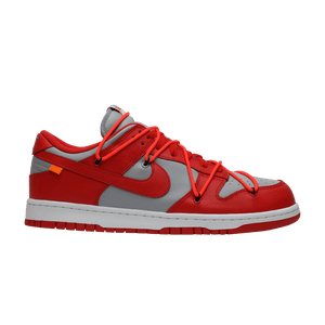 Off White x Dunk Low University Red