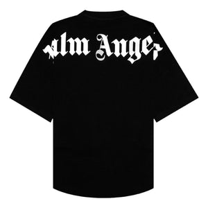 Palm Angels Classic Back Logo Oversized Black T-Shirt