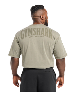 Gymshark Heritage Washed T-Shirt utility Green