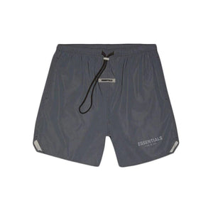 FOG ESSENTIALS VOLLEY SHORTS BLACK REFLECTIVE