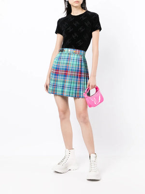 1996 CC pattern textured T-Shirt
