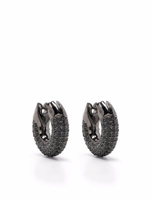 Dextera pavé small hoops