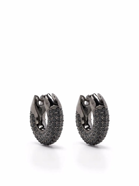 Dextera pavé small hoops