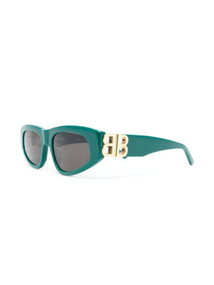 logo-plaque arm sunglasses