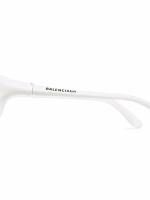 Bat rectangle-frame sunglasses