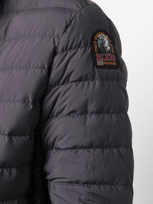 logo-patch puffer jacket