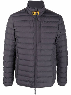 logo-patch puffer jacket