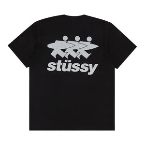 Stussy Surfwalk T-Shirt Black