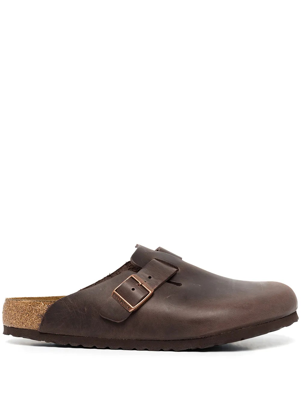 buckle-fastening mules