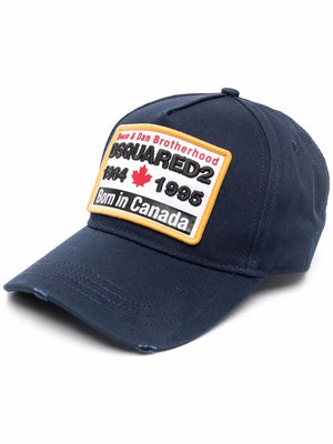 logo-patch baseball cap