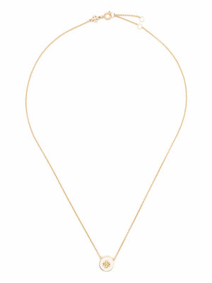 Kira enamel pendant necklace