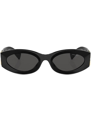 Glimpse oval-frame sunglasses