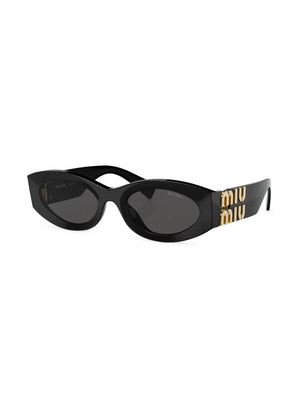 Glimpse oval-frame sunglasses