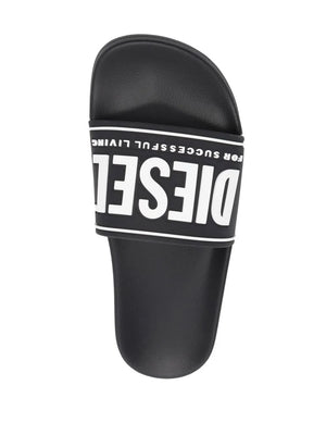 Sa-Mayemi CC logo-embossed slides