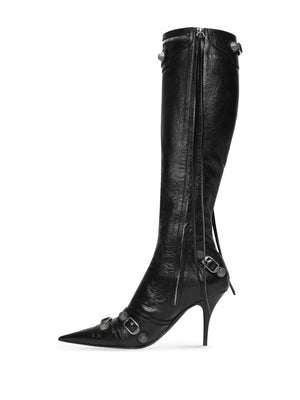 90mm Cagole leather boots