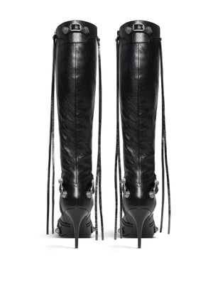 90mm Cagole leather boots