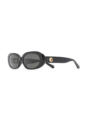 Cara oval-frame sunglasses