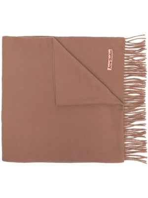 fringed wool scarf