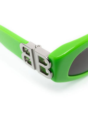 logo-plaque arm sunglasses