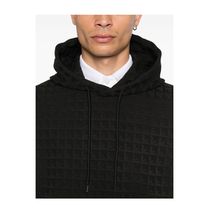 Lyocell-blend Jacquard Jersey Hoodie
