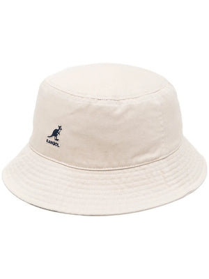 embroidered logo bucket hat