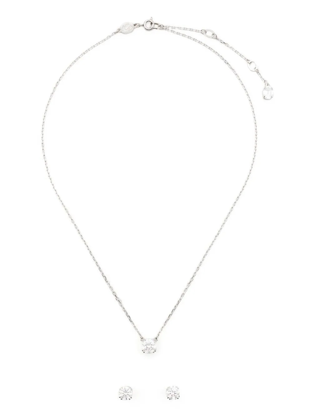 Constella round-cut earrings
