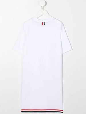 stripe-detail T-Shirt dress